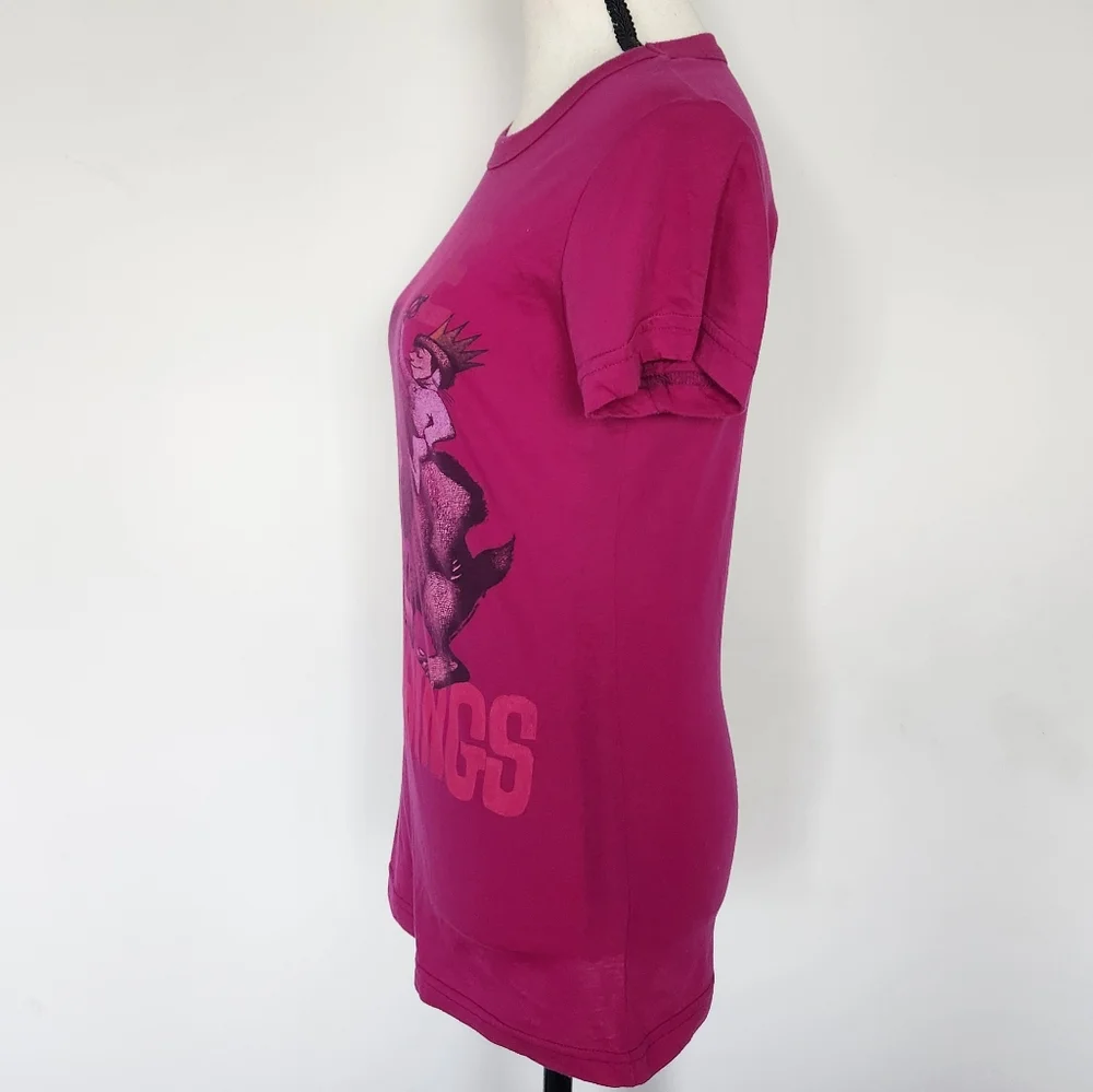 Vintage Junk Food Where The Wild Things Are Pinkish Purple Graphic Cotton Blend - Picture 5 of 12